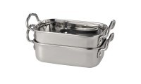 APS, Mini-Servierpfanne 14,5x9,5cm, H4.5/6.5cm, 