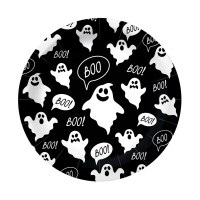 undefined, Pappteller Halloween Boo 10 Stück, Pappteller Halloween Boo 10 Stück