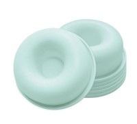 Diverse, diverse Back-/Auflaufform Scrap Cooking, 6er Set Silikonform Donuts