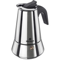 Westmark, Espressokocher Brasilia Plus Edelstahl, 6 Tassen