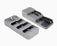 Joseph joseph, Promo DrawerStore Set 2tlg. Besteck- Messereinlage, grau, Promo DrawerStore Set 2tlg. Besteck- Messereinlage, grau