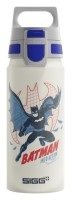 SIGG, Trinkflasche WMB ONE Batman into Action White, WMB ONE 600 ml Kinder Trinkflasche