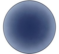 Revol, Revol - Teller Ø 28 cm - Blau, Equinoxe Speiseteller, Ø28cm, H:3.3cm, blau