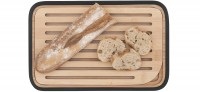 andersign, 6x Pebbly Brotschneidebrett klein, schwarz, 28x18 cm, Brotschneidebrett klein, schwarz, 28x18cm