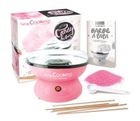 ScrapCooking, 4x Zuckerwattenmaschine pink, 28x28x15 cm, ScrapCooking Waffeleisen für Bubble-Waffles