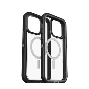 OTTERBOX, Otterbox Defender XT Case Apple iPhone 14 Pro Max Transparent, Schwarz, 