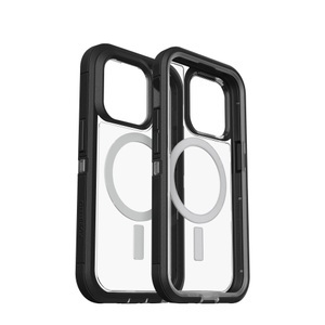OTTERBOX, Otterbox Defender XT Cover Apple iPhone 14 Pro Transparent, Schwarz, 