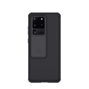 Nillkin, Nillkin - Samsung Galaxy S20 Ultra / S20 Ultra 5G Schutz Hülle Cam-Slider Kameraschutz - Schwarz, 