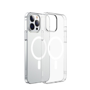 Baseus, Baseus - iPhone 13 Pro Max MagSafe Crystal Hardcase Hülle - Transparent, 
