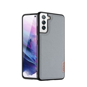 Dux Ducis, Dux Ducis - Samsung Galaxy S22+ Plus 5G Hybrid Hülle TPU Bumper + Nylon Rückseite - Grau / Schwarz, 