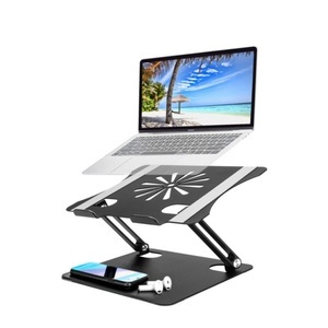 Sonstige Marke, Faltbare Multi-Winkel Desktop Halterung Alu Ständer für Laptop / MacBook / Tablet (10