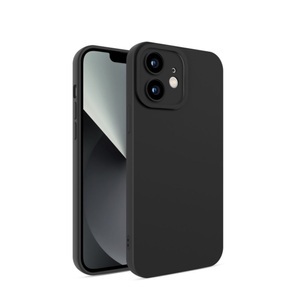 Sonstige Marke, iPhone 12 Gummi Case Hülle Air Cushion Fallschutz + Kameraschutz - Schwarz, 