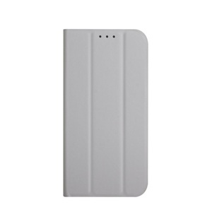 Sonstige Marke, iPhone 13 Pro Leder Tasche Flip Wallet Cover - Grau, 