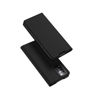 Dux Ducis, Dux Ducis - Xiaomi Redmi Note 11 Pro+ / 11 Pro+ 5G Flip Wallet Cover Leder Tasche - Schwarz, 