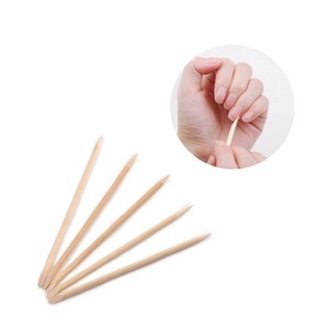 Sonstige Marke, (100er Set) Holz Nagelhautentferner Nagelhaut Schieber für die Maniküre / Pediküre - Braun, 