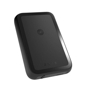 Zens, Zens - 4000mAh USB C MagSafe Power Bank mit Qi-Zertifizierter Wireless Ladestation + Standfuss (ZEPP03M/00) - Schwarz, Zens Powerbank Dual Wireless Powerbank 4000 mAh Black