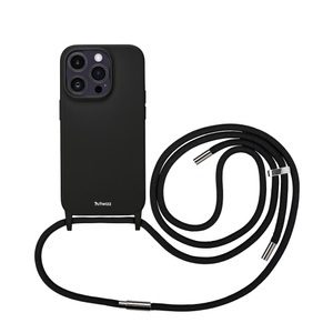 ARTWIZZ, Artwizz - iPhone 14 Pro Necklace Handykette Silikon Hülle HangOn (7030-3699) - Schwarz, 