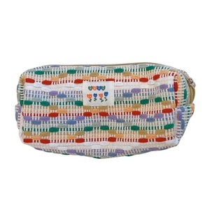 Sonstige Marke, (20x10x7cm) Kosmetik Make Up Tasche Necessaire Organizer Bag Knit Design - Bunt, 