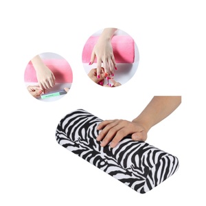 Sonstige Marke, (30x12cm) Maniküre Handkissen Lackierhilfe Schaumstoff Kissen - Zebra, 