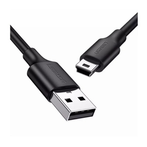 Ugreen - (3m) USB A auf Mini USB Kabel für GoPro / PS3 Controller / MP3 Player - Schwarz