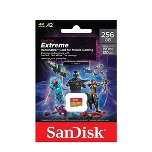 SanDisk, SanDisk Extreme - Flash-Speicherkarte - 256 GB - A2 / Video Class V30 / UHS-I U3 / Class10 - microSDXC UHS-I, SanDisk Extreme - Flash-Speicherkarte - 256 GB - A2 / Video Class V30 / UHS-I U3 / Class10 - microSDXC UHS-I
