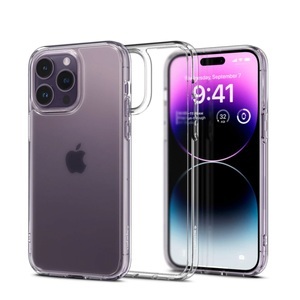 Spigen, Spigen - iPhone 14 Pro Ultra Hybrid Case Hülle (ACS04960) - Transparent (Matt), 