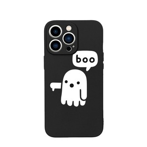 Apfelkiste, Apfelkiste © - iPhone 13 Pro Max Gummi Case Hülle Ultra Thin Boo - Schwarz / Weiss, 