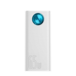 Baseus, Baseus - (65W) 30000mAh 4x USB / USB C / Power Bank Ladegerät Quick Charge 3.0 Power Delivery-Technologie - Weiss, 