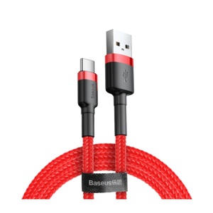 Acer,Amazon,Apple,Asus,Blackberry,CAT,Emporia,Google,HP,HTC,Huawei,Lenovo,LG,Microsoft,Motorola,Nokia,OnePlus,Oppo,Samsung,Sony,Wiko,Xiaomi, Baseus - (2m / 2A) USB C auf USB 480Mbps Schnellladekabel Datenkabel - Rot, 