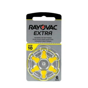 Rayovac, RAYOVAC Batterie »Extra Advanced«, PR70, (Packung, 6 St.), Rayovac - (6er Set) Extra Advanced 1.4 Volt Knopfzelle Zink-Luft Hörgerät Batterie PR70 / 10A (105mAh)