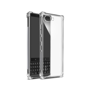 Blackberry, IMAK - BlackBerry Key2 Gummi Case Skin Feel Airbag Hülle - Transparent, Imak - BlackBerry KEY2 360° Schutz-Set, Transparent