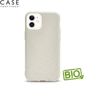 Apple, Case FortyFour - iPhone 11 Biobasierte Gummi Schutzhülle No. 100 Eco Friendly Nachhaltig Kompostierbar (CFFCA0303) - Weiss (Beige), 