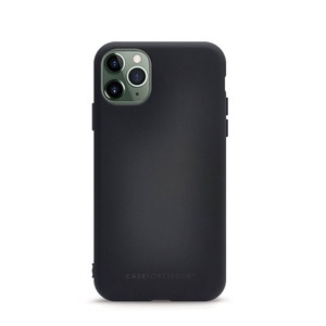 Apple, Case FortyFour - iPhone 11 Pro Gummi Case Hülle No. 1 (CFFCA0318) - Schwarz, 