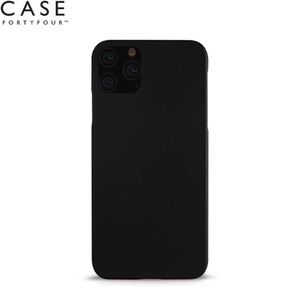 Apple, Case FortyFour - iPhone 11 Pro Hardcase Hülle No. 3 Soft-Touch Ultra Thin 0.8mm (CFFCA0243) - Schwarz (Matt), 