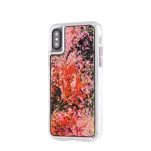 Apple, Case Mate - iPhone Xs / X Hardcase Hülle Naked Tough Waterfall (CM036270) - Transparent / Rosa, 