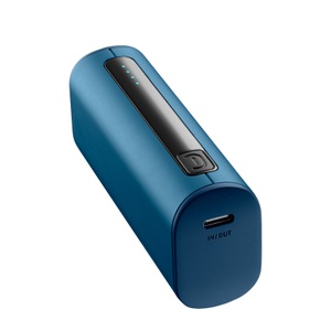 cellularline, Cellularline - (12W) Thunder Mini 5000mAh USB / USB C Power Bank Ladegerät (PBNEWTANK5000B) - Blau, CELLULARLINE THUNDER 5000 - Powerbank (Blau)