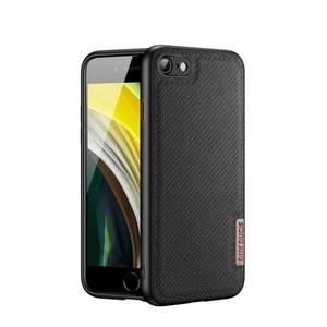 Apple, Dux Ducis - iPhone SE (2020) / 8 / 7 Hybrid Hülle TPU Bumper + Nylon Rückseite - Schwarz, 