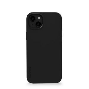 DECODED, Decoded - iPhone 14 Plus MagSafe Antimikrobielle Soft Touch Silikon Case Hülle (D23IPO14MBCS9CL) - Charcoal, 