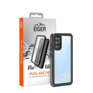 Samsung, Eiger - Samsung Galaxy S20 / S20 5G Avalanche Case Wasserfeste Outdoor Schutz Hülle IP68 (EGCA00212) - Schwarz, Eiger Samsung Galaxy S20 Outdoor Cover 
