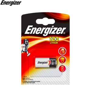 Energizer, Energizer 123 Lithium (1Stk.) Fotobatterie, Energizer Foto-Lithium-Batterie CR123 3 V