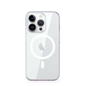 Epico, Epico - iPhone 14 Pro MagSafe Hybrid Hülle TPU Bumper + Acryl Rückseite Hero Magnetic (69310101000001) - Transparent, 