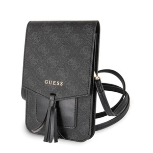 Guess, Guess - Universal Handy Umhänge Tasche Portemonnaie Torebka (GUWBSQGBK) - Schwarz, 