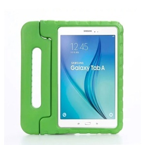 Samsung, Samsung Galaxy Tab A 10.1 Stossfeste Schaumstoff Schutz Hülle + Griff für Kinder - Grün, 