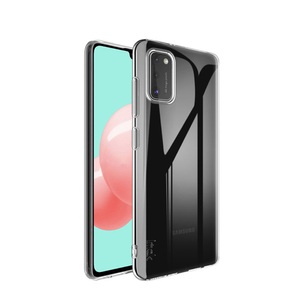 Samsung, IMAK - Samsung Galaxy A41 Gummi Case Ultra Thin Hülle - Transparent, 