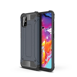 Samsung, Samsung Galaxy A51 Outdoor Hybrid Hardcase Hülle - Dunkelblau, 