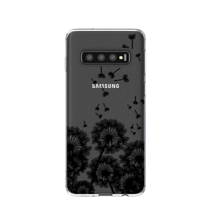 Samsung, Apfelkiste © - Samsung Galaxy S10 Gummi Case Hülle Ultra Thin Pusteblumen - Transparent, 