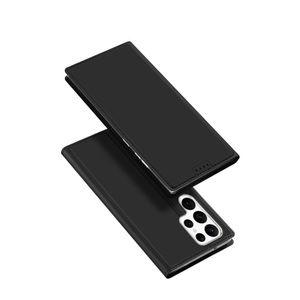 Dux Ducis, Dux Ducis - Samsung Galaxy S23 Ultra 5G Flip Wallet Cover Leder Tasche - Schwarz, DuxDucis - Galaxy S23 Ultra Dux Ducis Flip Folio Case, Weiss Bunt