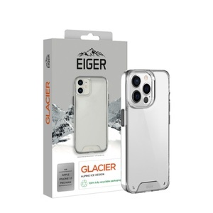 EIGER, Eiger - iPhone 13 Pro Max Glacier Case Hybrid Schutzhülle (EGCA00326) - Transparent, 