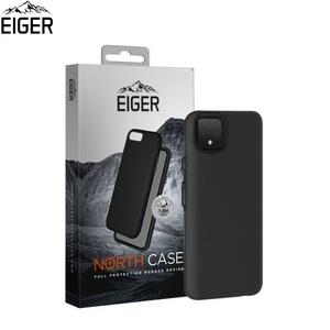 Google, Eiger - Google Pixel 4 XL North Case Premium Hybrid Schutzhülle (EGCA00155) - Schwarz, Eiger Google Pixel 4 XL North Cover Schwarz