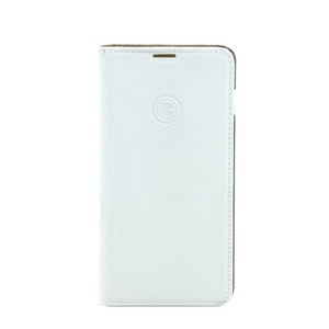 Huawei, Mike Galeli - Huawei P30 Lite Echtleder Book Case Tasche Flip Cover (MARCP30L-M03) - Weiss, 